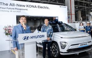 Hyundai Mulai Produksi All-new KONA Electric, Mobil Listrik Pertama dengan Baterai Buatan Indonesia