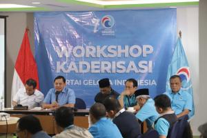 Konsolidasi Organisasi Pasca Pemilu 2024, Partai Gelora Gelar Workshop Kaderisasi