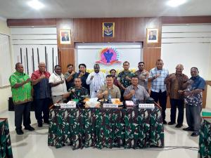 Bupati Maybrat Lakukan Kunjungan ke Korem 181/PVT