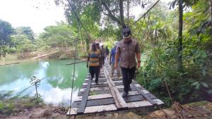 Jembatan Aikrer Kembali Berdiri Kokoh, Harapan Baru untuk Kampung Aisa