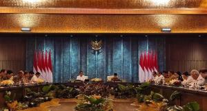 Rapat Perdana di IKN, Presiden Jokowi: IKN Sejuk, Dingin dan Segar