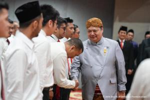 Upacara Bendera HUT RI Kemenko Perekonomian, Kobarkan Semangat Perjuangan untuk Kemajuan Perekonomian Bangsa
