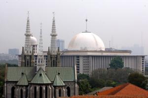 Bahas Isu Penting Ini, Paus Fransiskus Bertemu Imam Besar Istiqlal dan Kunjungi Terowongan Silaturahmi
