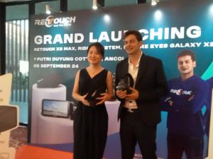 Retouch Launching 3 Produk Sekaligus, X8 MAX Series, Sprite S2 dan Future Eyes Galaxy X3