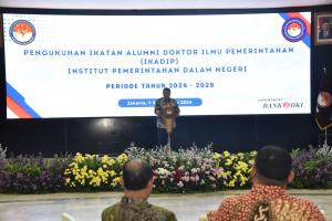 Laksda TNI Suradi Agung Slamet, Dikukuhkan sebagai Ketua Umum IKADIP IPDN Periode 2024-2029