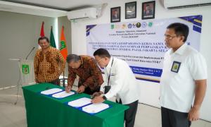 DJP Jaksel II dan UNAS Perpanjang Kerja Sama Tax Center