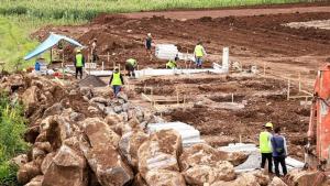 Peletakan Batu Pertama Pembangunan 60 Rumah Korban Lonsor dan Banjir