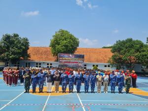 Lanud Husein Sastranegara Gelar Lomba PBB, Tingkat SLTP dan SLTA untuk Tingkatkan Disiplin dan Nasionalisme Pelajar
