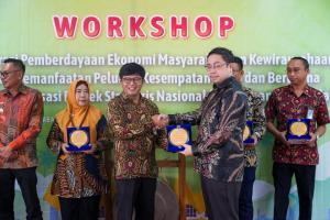 Pemerintah Dorong Kolaborasi Pemberdayaan Ekonomi Masyarakat dan Kewirausahaan melalui Pemanfaatan Peluang dari Operasionalisasi PSN