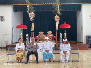 Gelar Perayaan Galungan dan Kuningan, Momentum Masyarakat Hindu Indonesia di Jepang Hidupkan Kembali Nilai-Nilai Dharma dan Spiritual