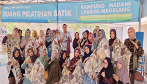 Momentum HBN 2024, PNM Gelar Pelatihan Batik Berbasis Ecoprint di Magelang