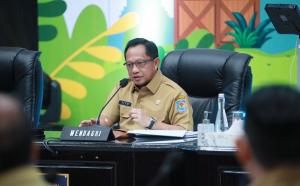 Kerja Sama Pemerintah Pusat dan Daerah, Mendagri Apresiasi Capaian Inflasi 1,84 Persen