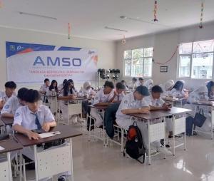 Siswa Sekolah Angkasa Lanud Husein Sastranegara Mengikuti Seleksi Angkasa Mathematics and Science Olympiad (AMSO)
