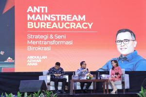 Menteri Anas Luncurkan Buku: Seni Mentransformasi Birokrasi Berdasarkan Pengalaman Sebagai Menteri