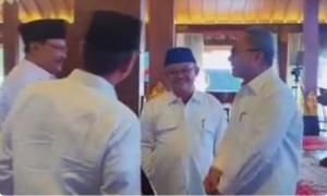 Hadiri Momen Pembekalan di Hambalang, para Calon Menteri Kabinet Pakai Kemeja Putih