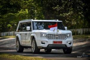 Canggihnya MV3 Garuda Limousine Mobil Buatan PT Pindad