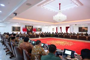 Sidang Kabinet Paripurna Pertama Dipimpin oleh Presiden RI