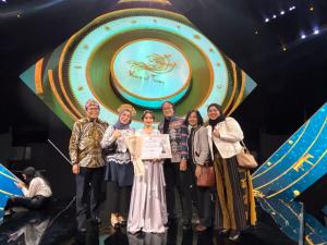 Indonesia Meraih Best Ambassadors of Country pada Voice of Turan di Turkestan, Kazakhstan
