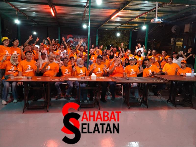 Nobar Debat, Sahabat Selatan Nilai Misi dan Visi Pramono - Rano Masuk Akal