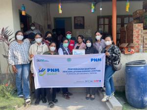 Sat Set! PNM Peduli Kirim Bantuan Warga Terdampak Erupsi Gunung Lewotobi