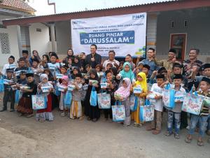 Wujukan TSJL Perusahaan, PNM Kediri Fasilitasi Ruang Belajar Gratis bagi Anak-anak di Desa Kebonrejo Kepung