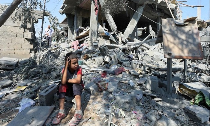 Media di Timur Tengah santer memberitakan bahwa Qatar telah menyerah alias tidak melanjukan upaya gencatan senjata di Gaza, di mana selama ini Qatar bertindak selaku negosiator antara Hamas dan Israel. Foto REUTERS