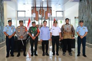 Danlanud Sultan Hasanuddin Mengantar Keberangkatan Wakil Presiden RI Kunker Ke Larantuka