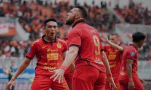 Gulung Persik Kediri 2-0, Persija Jakarta Naik ke Peringkat 4 Klasemen