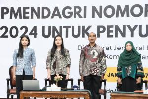 Ditjen Bina Keuangan Daerah Gelar Sosialisasi Penandaan Pedoman Penyusunan APBD TA 2025