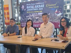 Dipimpin Pdt Stephen Tong, 16 Ribu Jemaat Diperkirakan Hadiri Natal Akbar Jabodetabek 2024