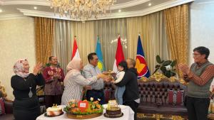 Perayaan Tahun Baru, Buku Baru dan Usia Baru ke-14 KBRI Astana