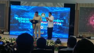 Badiklat Kemhan Resmikan Theater Merah Putih dan Luncurkan Aplikasi Pelayanan Pendidikan ONE-Klik Badiklat
