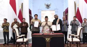 Percepat Penyediaan Rumah, Menteri Maruar Tanda Tangani MoU dengan Investor Perumahan dari Kerajaan Qatar