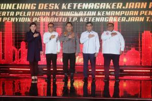 Menaker Dukung Desk Ketenagakerjaan Polri Selesaikan Masalah Ketenagakerjaan
