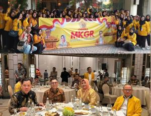 Konsern dengan Kader, MGKR Jakarta Selatan Ucapkan Terima Kasih untuk Sang Ketua Umum