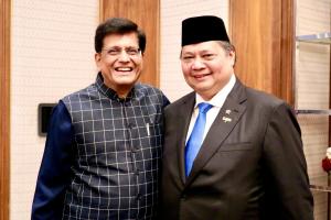 Menko Airlangga Bertemu Menteri Piyush Goyal Sepakati Penyelesaian Isu Teknis Dorong Perdagangan Indonesia-ndia