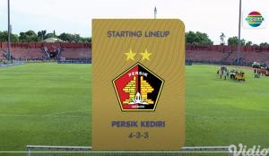 Hasil sementara Prediksi Arema FC vs Persik 0-1: Gol Yagalo Bawa Persik Unggul