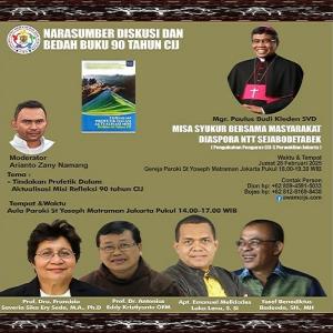 Rayakan 90 Tahun, Kongregasi Pengikut Jesus Gelar Misa dan Peluncuran Buku di Gereja St. Joseph Matraman, Jakarta