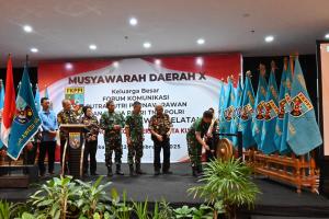 Panglima Koops Udara II Diwakili Kapen koopsud II Menghadiri Pembukaan Musda X Pengurus Daerah XIX FKPPI Sulsel