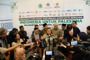 Kemenlu Luncurkan Kolaborasi Diplomasi Kemanusiaan untuk Palestina