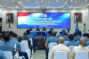 Pushidrosal Gelar RAPJ ke-38 Primkopal Hidros Tahun Buku 2024