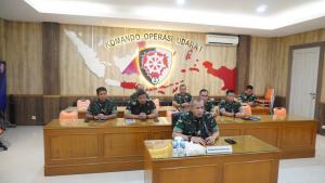 Pangkoops Udara I Berikan Apresiasi yang Tinggi kepada 14 Personel Lanud SIM atas Aksi Heroiknya kepada Masyarakat Sekitar