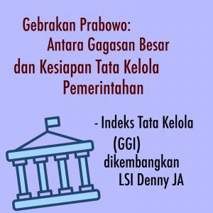 Gebrakan Prabowo: Antara Gagasan Besar dan Kesiapan Tata Kelola Pemerintahan