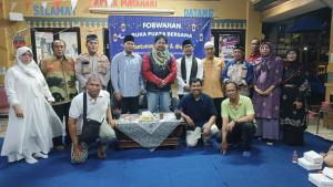 Forum Wartawan Pertahanan Gelar Buka Puasa Bersama dan Santunan Anak Yatim di RPTRA Matahari Cempaka Putih, Jakarta