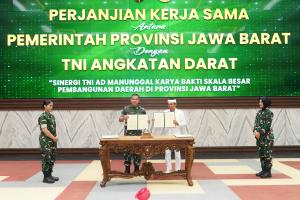 Sinergi TNI AD dan Pemprov Jawa Barat untuk Pembangunan Daerah