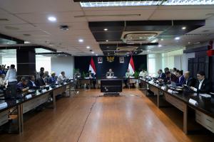 Rakor Penanganan Banjir, Menko AHY: Disiapkan Solusi Terintegrasi dan Menyeluruh Salah Satunya Giant Sea Wall
