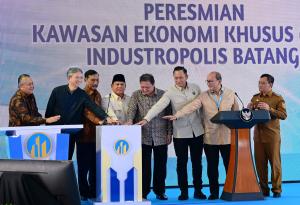 Dampingi Presiden Resmikan KITB, Menko AHY: Untuk Infrastruktur yang Memadai dan Membangun Konektivitas