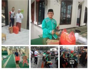 Berbagai Takjil Berkah Ramadhan di Masjid dan Jalan Raya Kalimalang