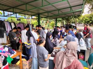 Sambut Idul Fitri 1446 H, Poltek STIA LAN Jakarta Gelar Garage Sale