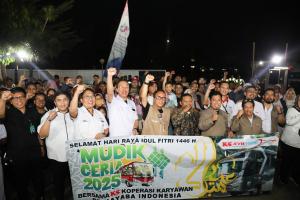 Lepas Mudik Gratis PT Kayaba Indonesia, Wamenaker: Program Ini Cerminkan Prinsip Kemitraan